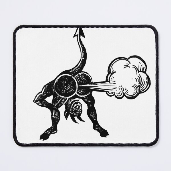 Item preview, lil' demon of flatulence designed and sold by Emily Never.