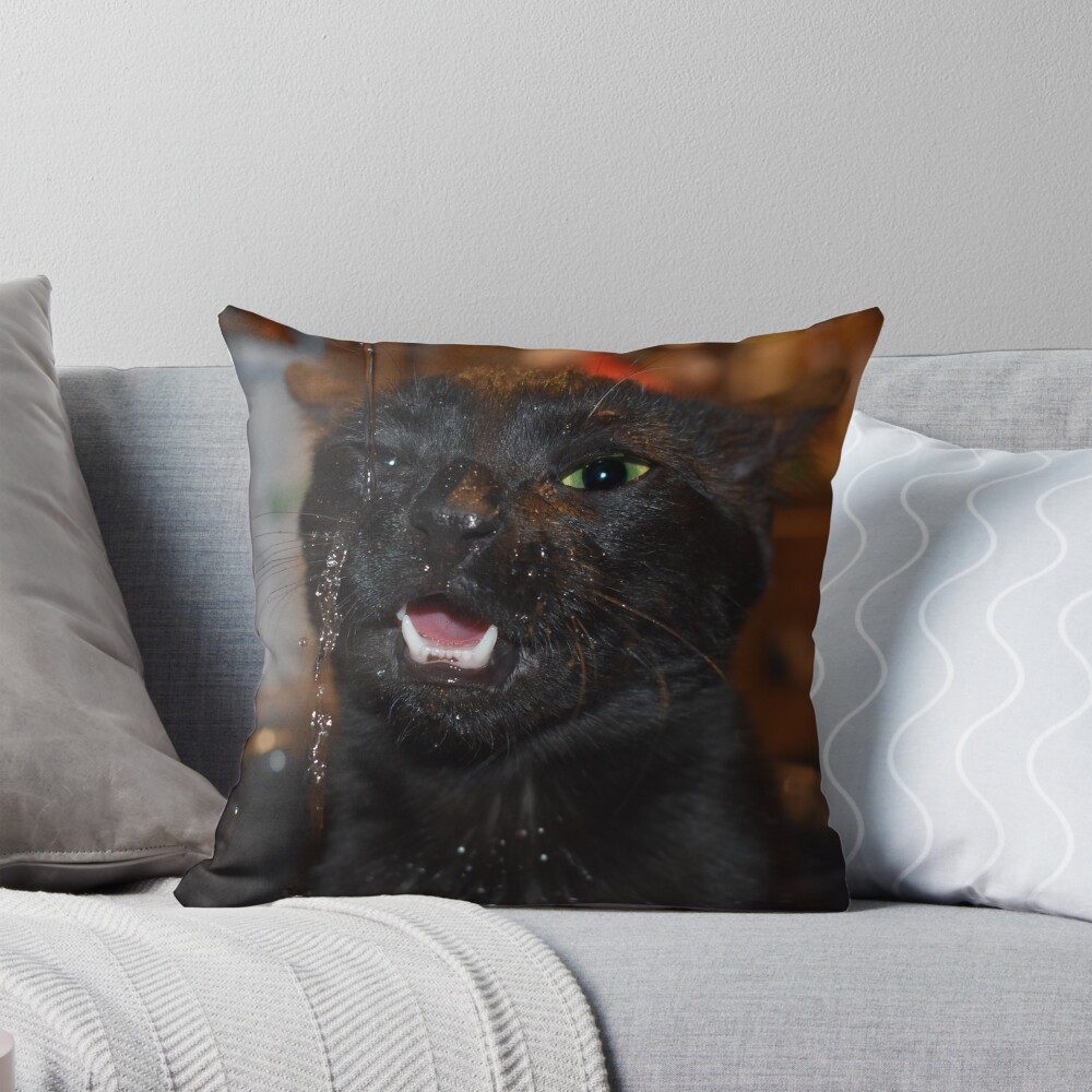 Item preview, Throw Pillow designed and sold by Wavicles.