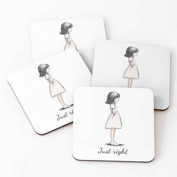 Item preview, Just Right Barefoot Girl | Self Worth Gift for Women designed and sold by FMproject.
