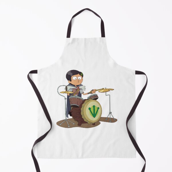 Item preview, Drummer Marcy Wu Inspired Amphibia Character Illustration designed and sold by colinkelly.