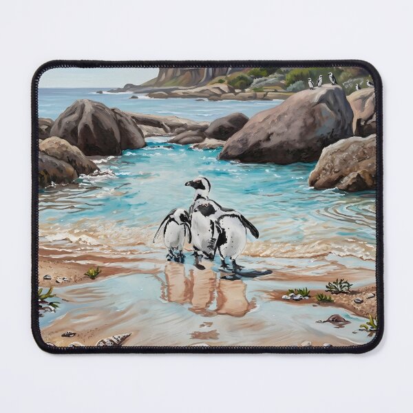 Item preview, Cape Town Boulders Beach Travel Poster – South Africa designed and sold by POSTERIOCREW.