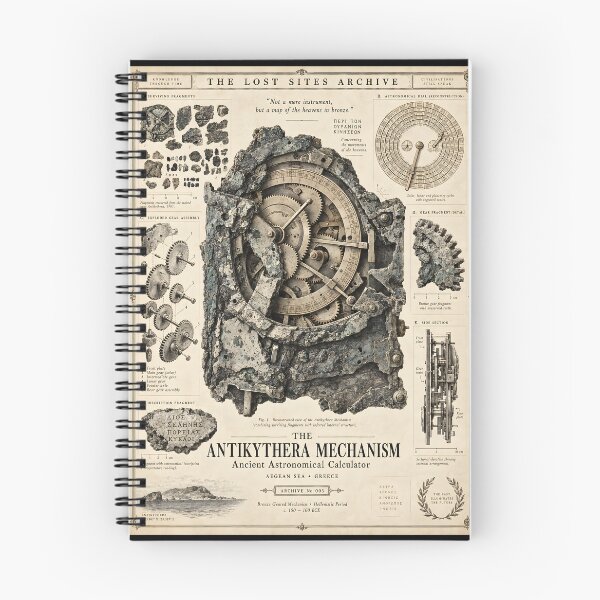 Item preview, Antikythera Mechanism - Ancient Astronomical Calculator - Aegean Sea Greece designed and sold by InkwellOddity.