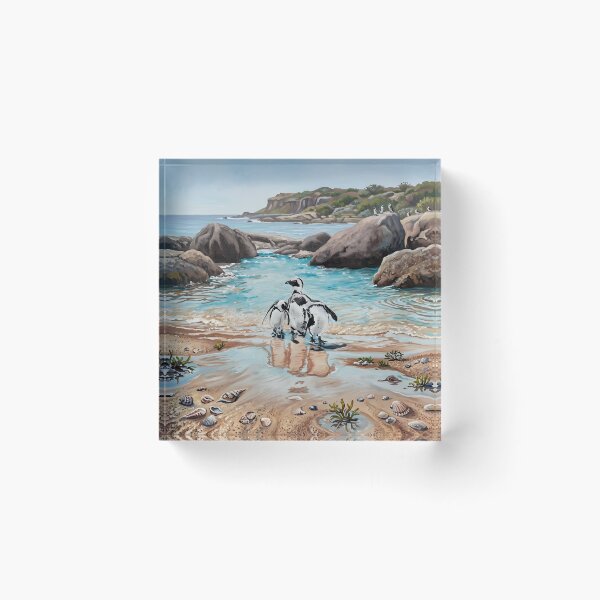 Item preview, Cape Town Boulders Beach Travel Poster – South Africa designed and sold by POSTERIOCREW.