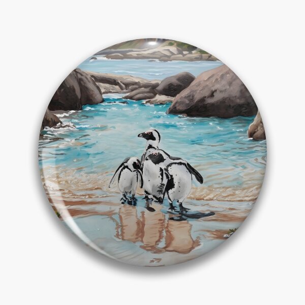 Item preview, Cape Town Boulders Beach Travel Poster – South Africa designed and sold by POSTERIOCREW.