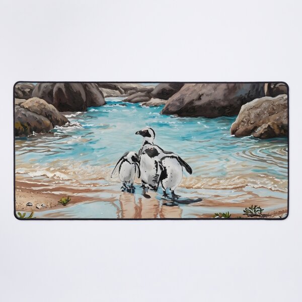 Item preview, Cape Town Boulders Beach Travel Poster – South Africa designed and sold by POSTERIOCREW.