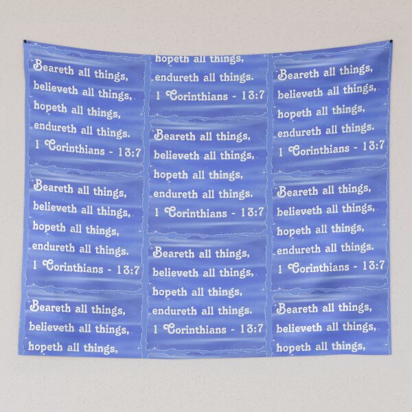 Item preview, Christian Bible Verse 1 Corinthians - 13:7 designed and sold by kristalcurt.