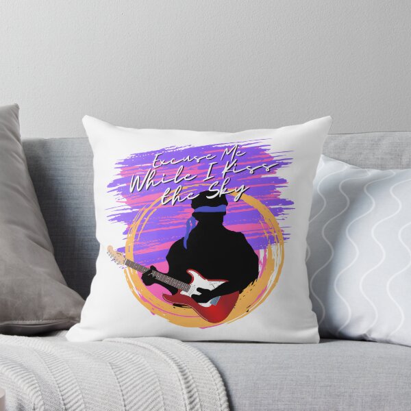 Item preview, Excuse Me While I Kiss the Sky Inspirational Quote Design designed and sold by Kooz1.