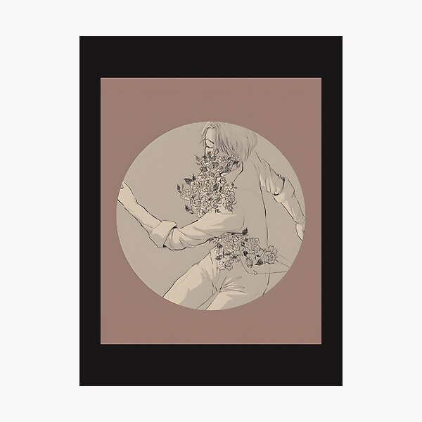 Item preview, Elegant Floral Design Inspired by Victor from YOI designed and sold by nakpingin.