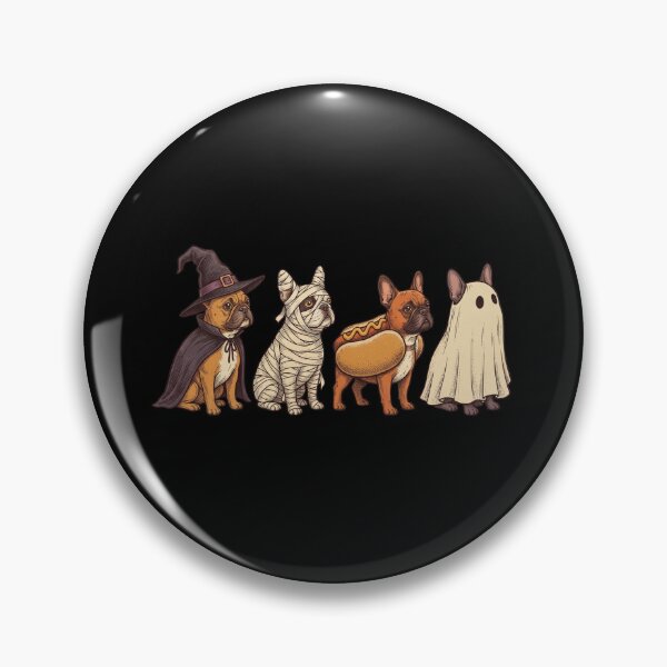 Item preview, Halloween French Bulldog Costume Parade designed and sold by dudelinart.
