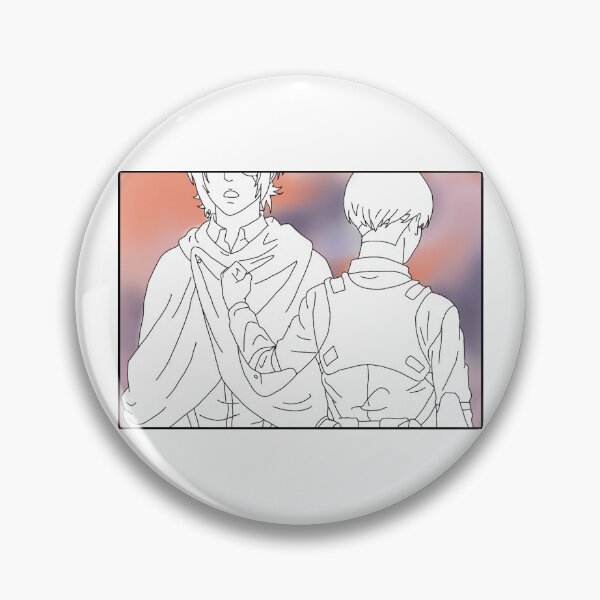 Item preview, Hange and Levi designed and sold by wildlywhimsical.