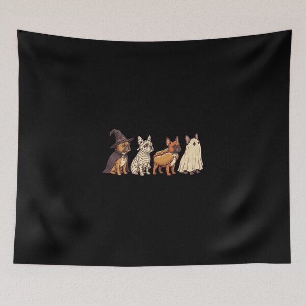 Item preview, Halloween French Bulldog Costume Parade designed and sold by dudelinart.