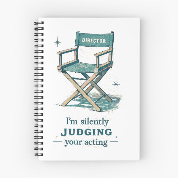 Item preview, Vintage director’s chair – Silently Judging Your Acting designed and sold by Pineapple-Tree.