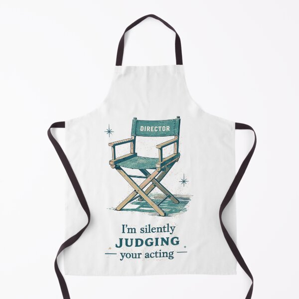 Item preview, Vintage director’s chair – Silently Judging Your Acting designed and sold by Pineapple-Tree.
