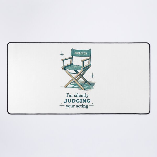 Item preview, Vintage director’s chair – Silently Judging Your Acting designed and sold by Pineapple-Tree.