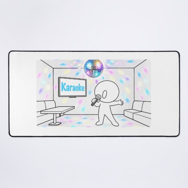 Item preview, Japanese Karaoke Box Party - Disco Mirror Ball Singing Pictogram designed and sold by japan-picto.