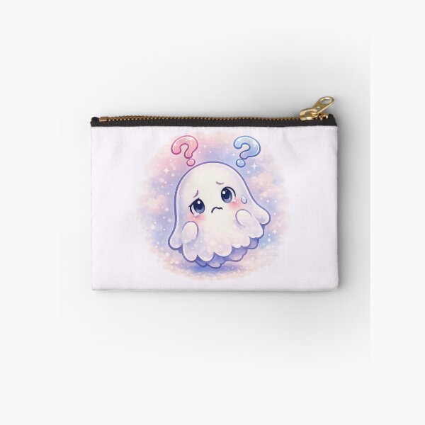 Item preview, Confused Bubble Ghost – Pastel Kawaii Lost Spirit Art designed and sold by Sommium .