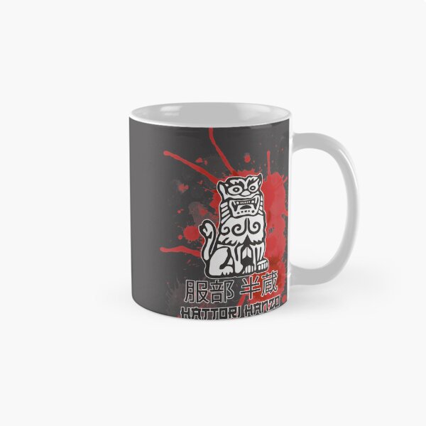 Item preview, Hattori Hanzo Inspired Design with Blood Red Sun and Yellow Background Tribute to Martial Arts designed and sold by yusuf94.