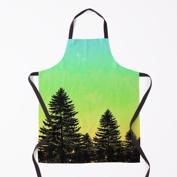 Item preview, Serene Forest Sky – Colourful Pine Tree Sunset Landscape designed and sold by MKFDesigns.