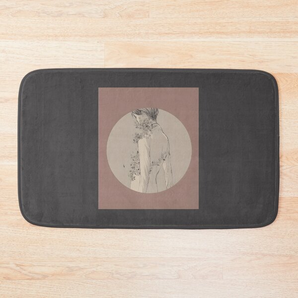 Item preview, Elegant Yuri with Flowers Art Illustration Design designed and sold by nakpingin.