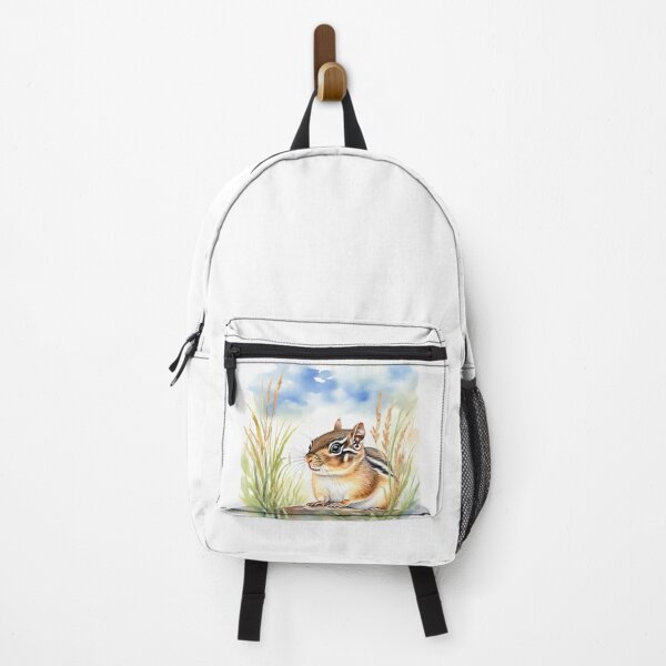 Item preview, Cute Watercolor Chipmunk in Meadow Grass designed and sold by Hackl20.