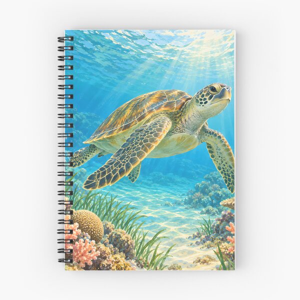 Item preview, Green Sea Turtle in a Bright Sri Lankan Coral Lagoon designed and sold by Jaani-T.