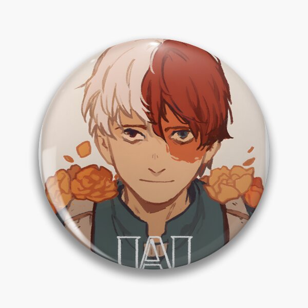 Item preview, Todoroki Inspired Cool Character Design with Fire and Ice Elements designed and sold by nakpingin.