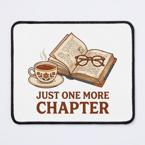 Item preview, Just One More Chapter Cozy Read designed and sold by Flamocha.