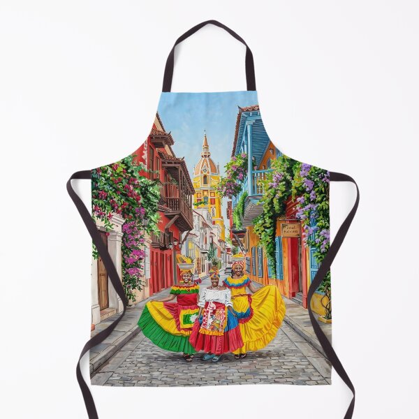 Item preview, Cartagena Colombian Palenqueras – Colombia Wall Art designed and sold by POSTERIOCREW.