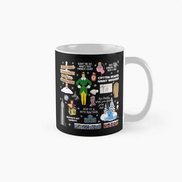 Item preview, Buddy The Elf Collage Blue Background designed and sold by 888HousePrintss.