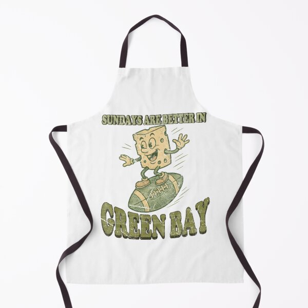 Item preview, Sundays Are Better in Green Bay Football Game Day Fan Design designed and sold by ARTBYRA.