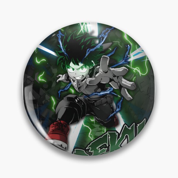 Item preview, Deku VI Illustration in Rectangle Frame Inspired by Hero Academia Anime designed and sold by reactor1.