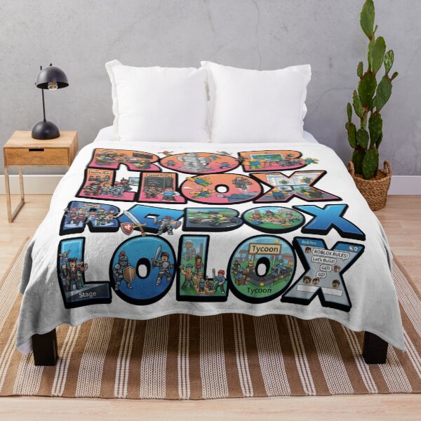 Item preview, Roblox Blocky Gaming Worlds Alphabet Typography Art designed and sold by Alaric4you.