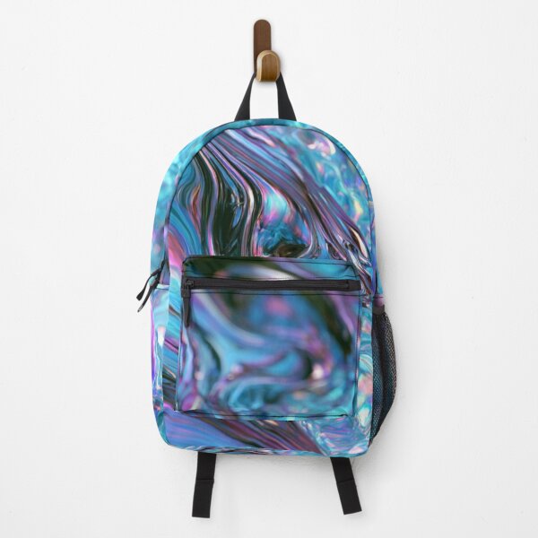Item preview, Iridescent Liquid Metal Ocean Pattern designed and sold by lovesicklotus.