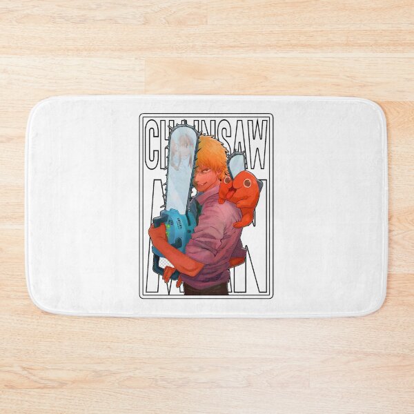 Item preview, Denji Character Minimalist Rectangle Graphic Design designed and sold by reactor1.