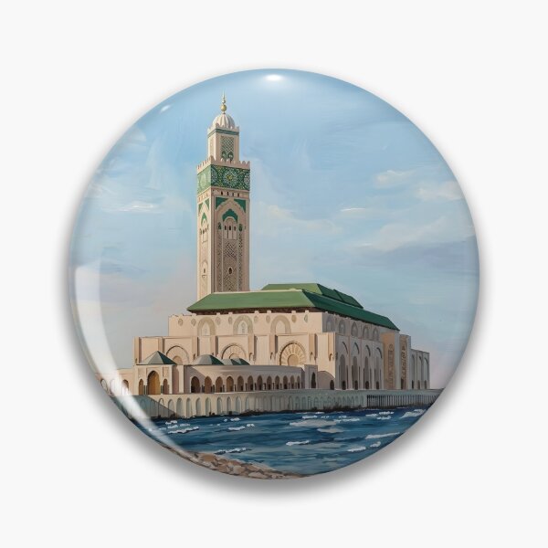 Item preview, Casablanca Morocco Wall Art – Hassan II Mosque designed and sold by POSTERIOCREW.