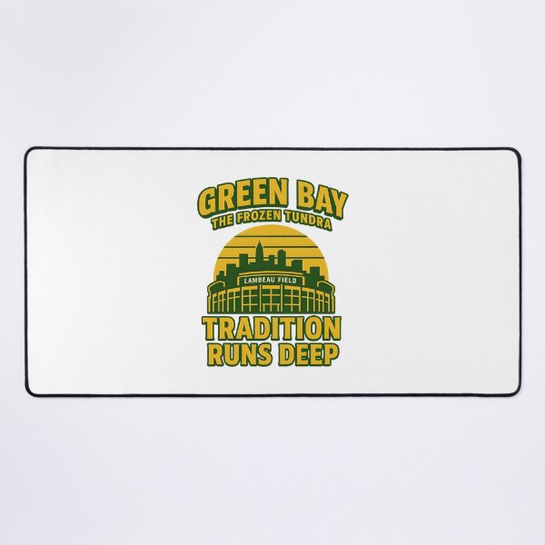 Item preview, Green Bay Frozen Tundra Tradition Runs Deep Vintage Style Design designed and sold by ARTBYRA.