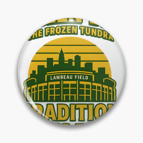 Item preview, Green Bay Frozen Tundra Tradition Runs Deep Vintage Style Design designed and sold by ARTBYRA.