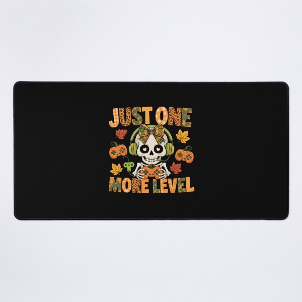 Item preview, Skeleton Gamer Halloween Just One More Level Autumn designed and sold by Dmo3HarkoArt.