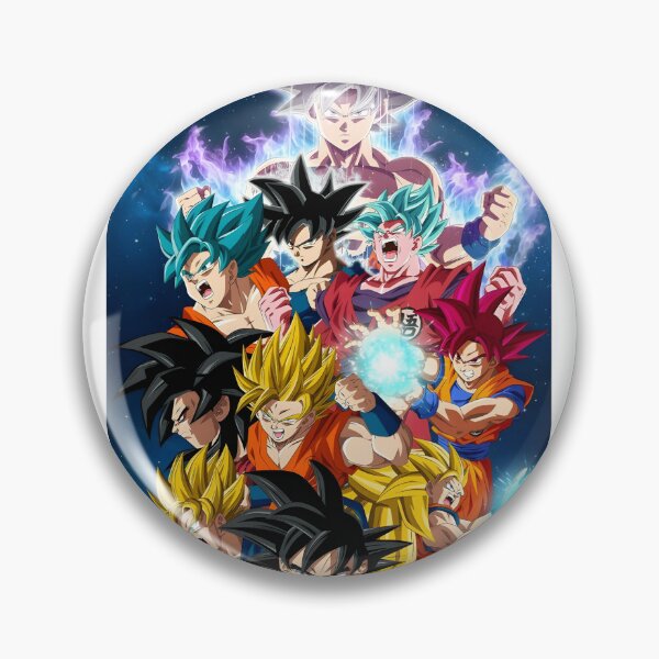 Item preview, Dragon Ball Z Inspired Son Goku Illustration Artwork designed and sold by Ivana Mamczurová.