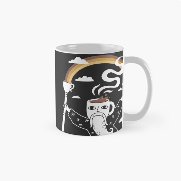 Item preview, Joe the Coffee Wizard Magical Coffee Lover Illustration designed and sold by mari-alvxx.