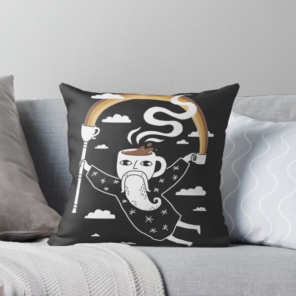 Item preview, Joe the Coffee Wizard Magical Coffee Lover Illustration designed and sold by mari-alvxx.