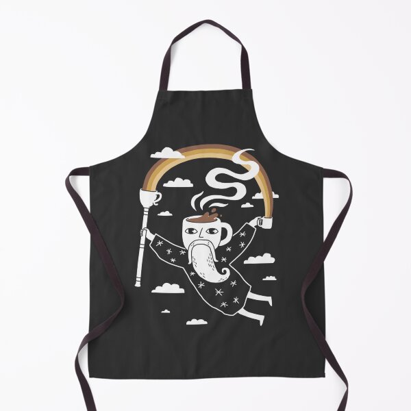 Item preview, Joe the Coffee Wizard Magical Coffee Lover Illustration designed and sold by mari-alvxx.