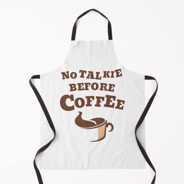 Item preview, No Talkie Before Coffee Funny Morning Quote Design designed and sold by mari-alvxx.
