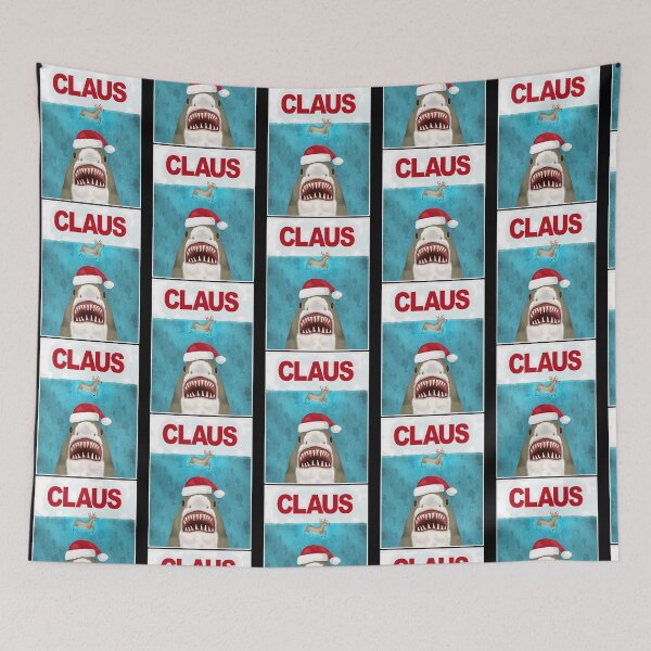 Item preview, Funny Christmas Santa Claus Shark Reindeer Humor designed and sold by AmericanCustom.