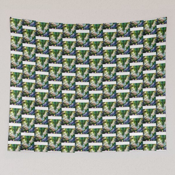 Item preview, Green Dragon Fantasy Illustration Artwork by Krystal Wiseman designed and sold by Ivana Mamczurová.