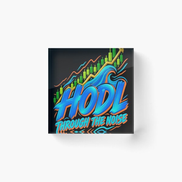 Item preview, HODL Through the Noise Trader Humor designed and sold by AuricFlow.