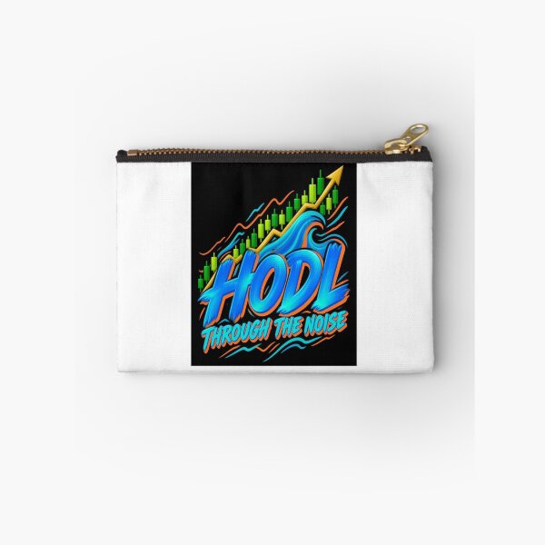 Item preview, HODL Through the Noise Trader Humor designed and sold by AuricFlow.