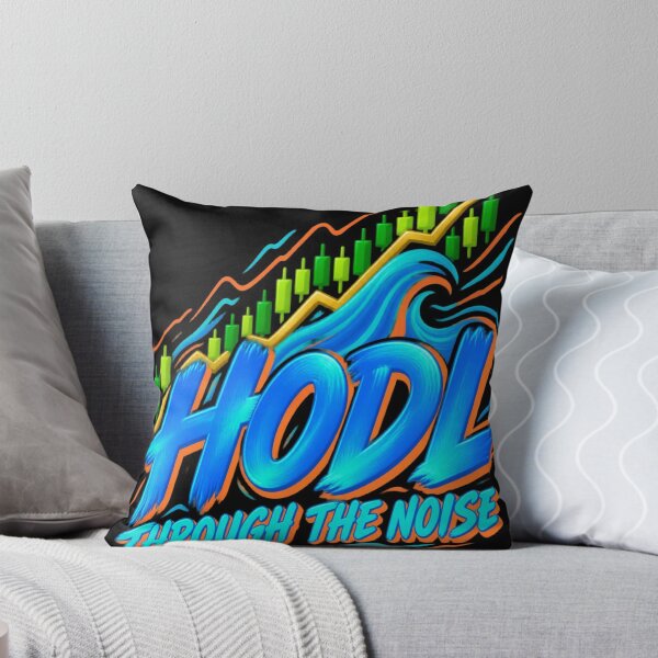 Item preview, HODL Through the Noise Trader Humor designed and sold by AuricFlow.