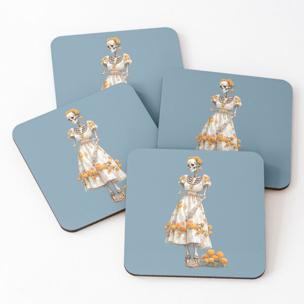 Item preview, La Catrina Calavera with Marigold Mexico designed and sold by Instant Printing.