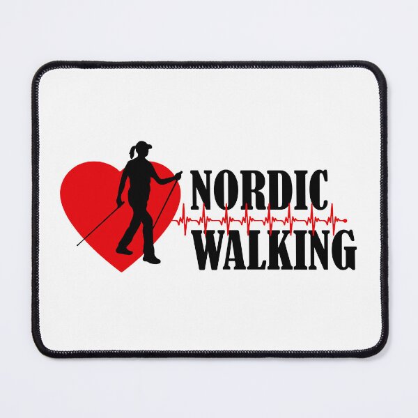 Item preview, Funny Nordic Walking Poles T-Shirt – Perfect Gift for Hikers and Outdoor Fitness Lovers designed and sold by PERIferyART.